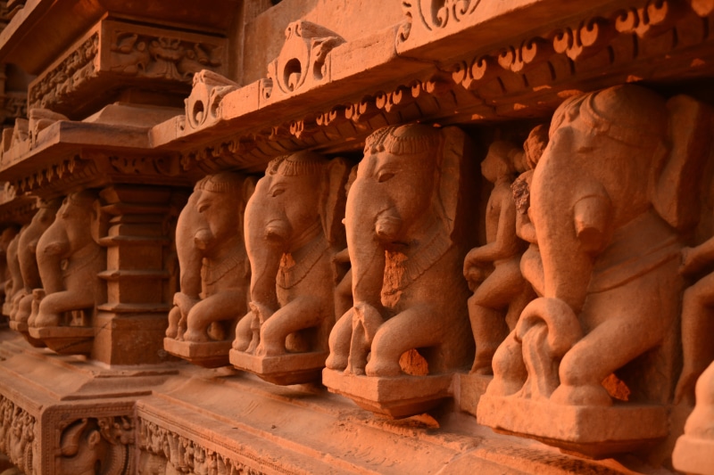 sculpture, carving - Craft Product, stone, temple - Building, spirituality, city, belief, history, tourist, archaeology, india, travel destinations, tourism