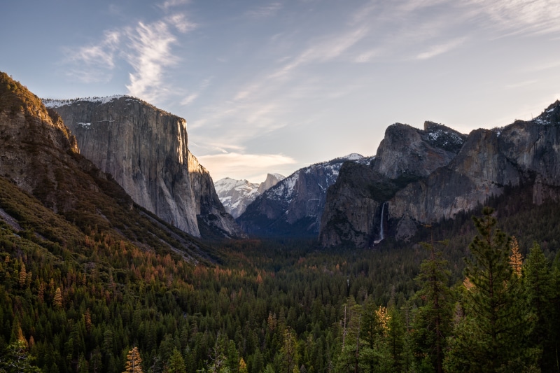 fe, waterfall, Zeiss, 8K, el capitan, tunnel  view, rocks, half  dome, sunset, clouds, mountains, Sunrise, high dynamic range, merced river, yosemite