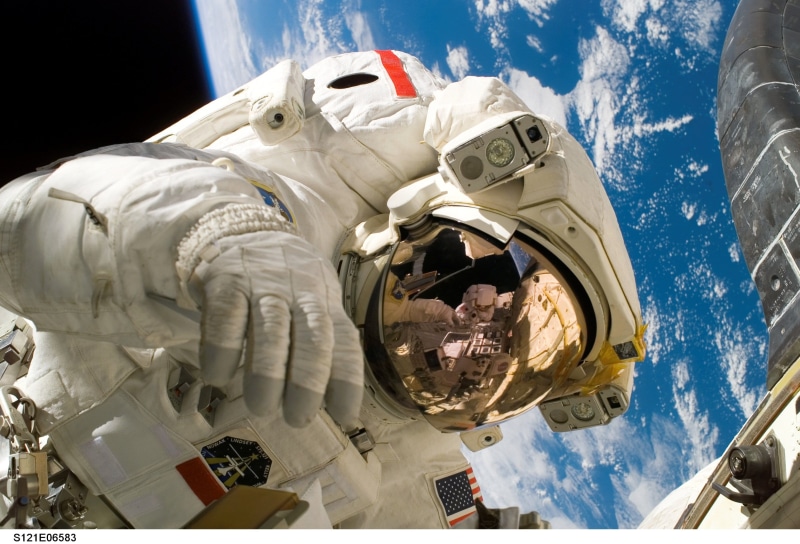 human representation, all, technology, scientists, night sky, space suit, blue, wear protective clothing, space walk, aviation, science, universe, cosmonaut