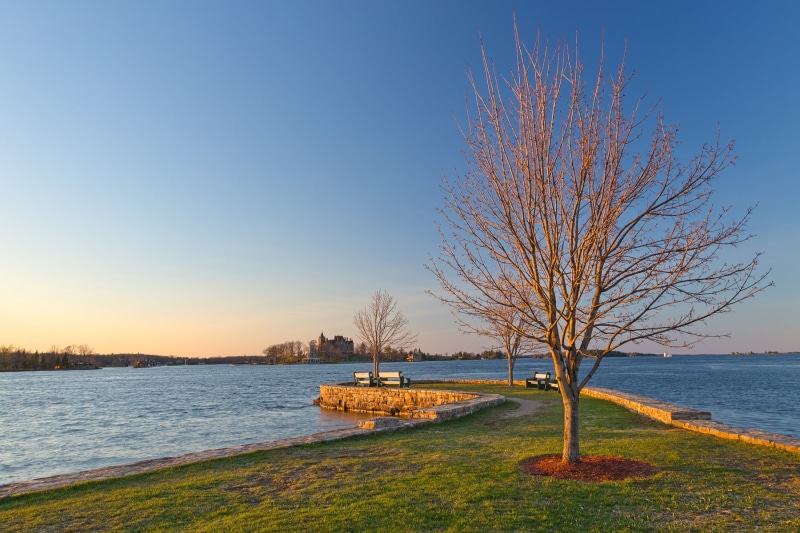 shoreline, image, Sunset, Casino, landscape, new  york  state, near, lake, field, sea, seascape, waterscape, Island, curves, natural, body, background