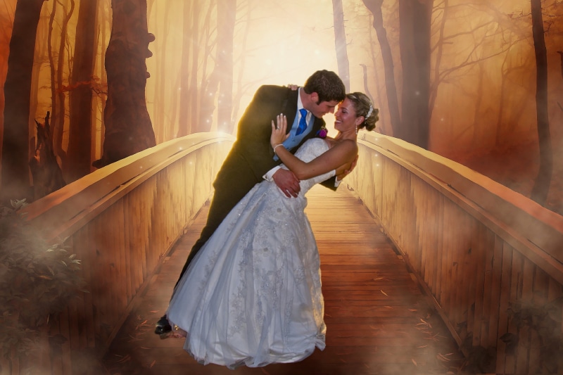 bridal, smiling, beautiful, white, two, marriage, man, wedding, event, young, couple - relationship, 2K, fantasy, groom, married, husband, fairy tale