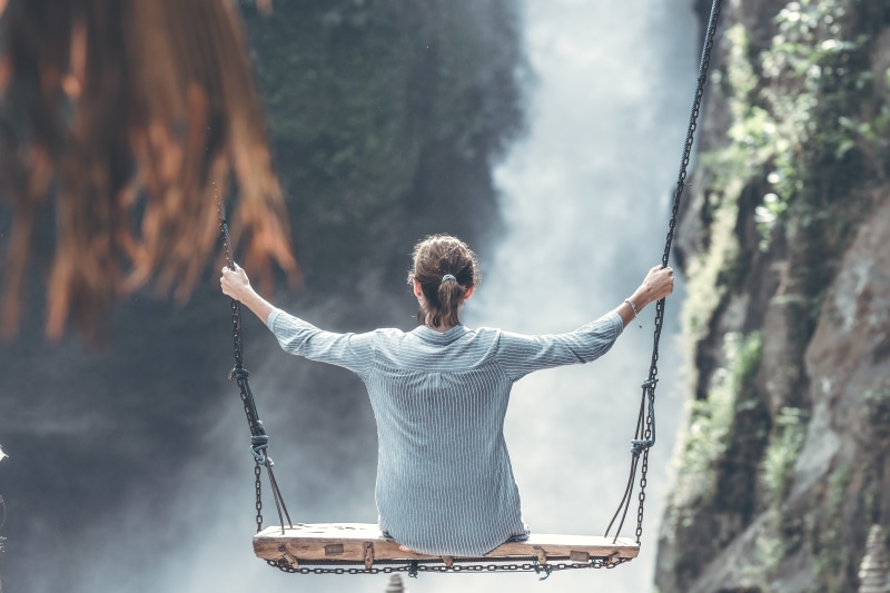 person, water, recreation, adventure, mountain, adult, rear view, mist, wood, big, tranquil scene, men, leisure activity, beautiful, summer, real people