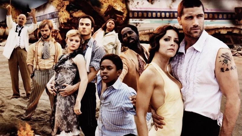 young women, standing, Emilie de Ravin, females, halter, front view, real people, people, Evangeline Lilly, 1080P, young adult, s, men, togetherness, top