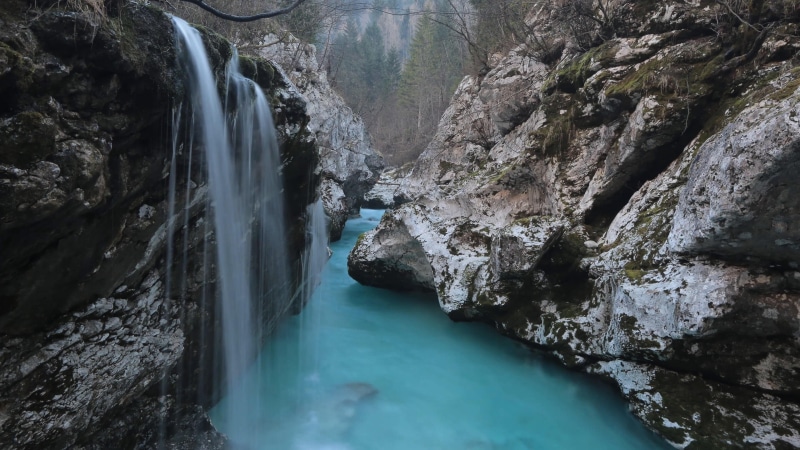 rapid, 4K, timelapse, nature, rock, waterfall, water, nature reserve, watercourse, ravine, river, canyon, formation, stream