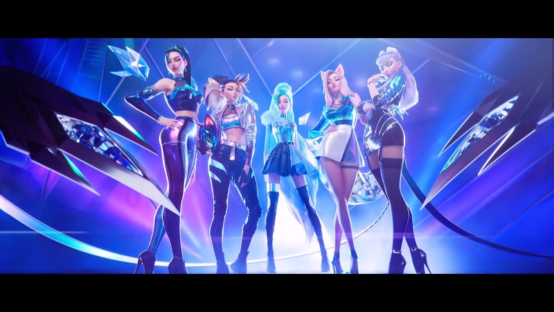 kda, 1080P, more  mv