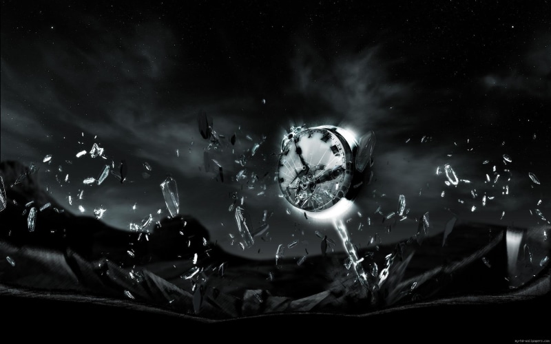 lapse, 1080P, glass, broken, abstract, graphic, photography, clock, time