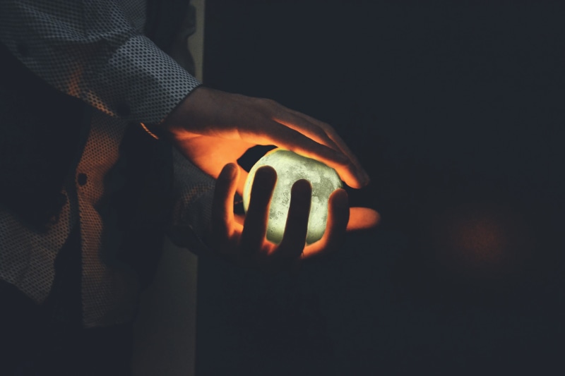 dark, nature, illuminated, orb, body part, finger, man, people, glowing, close-up, s, flame, indoors, holding, burning, orange color, human body part, night