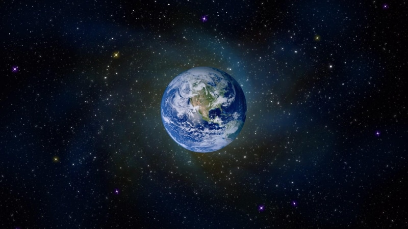 planet earth, 1080P, astronomy, blue, nature, orb, cloud - sky, sky, night, light - natural phenomenon, space exploration, space, planet, globe - man made object