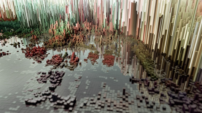 1080P, d, hd, abstract, block, digital/artwork, figures