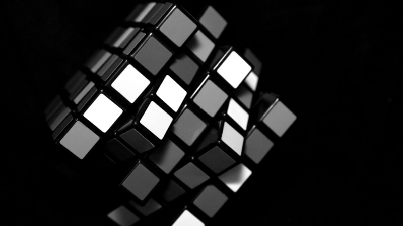 square, indoors, night, block, 1080P, pattern, cube, design, copy space, black background, square shape, shape, abstract, no people, repetition, box, nature