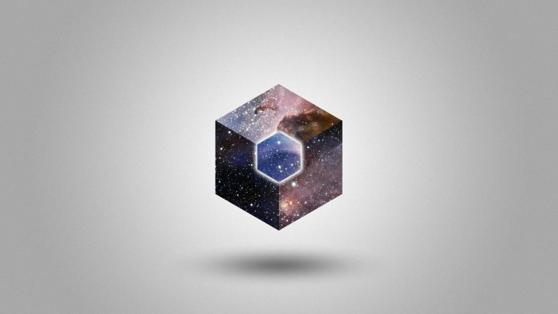 1080P, single object, crystal, simple background, gray background, shiny, white background, nature, galaxy, space, universe, colored background, space art