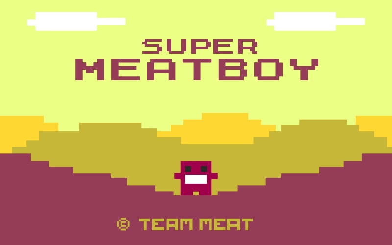communication, video games, large group of objects, vibrant color, super, creativity, yellow, Super Meat Boy, adhesive note, meatboy, text, multi colored