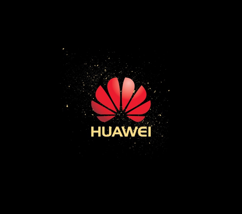 studio shot, close-up, text, illuminated, Huawei, no people, western script, red, creativity, pattern, black background, Logo, communication, nature, sign