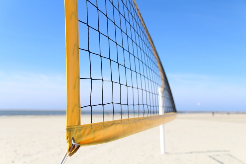 nature, absence, horizon over water, water, horizon, various, clear sky, net, day, no People, blue, sandy, sand, beach, sandy beach, 5K, net - sports equipment