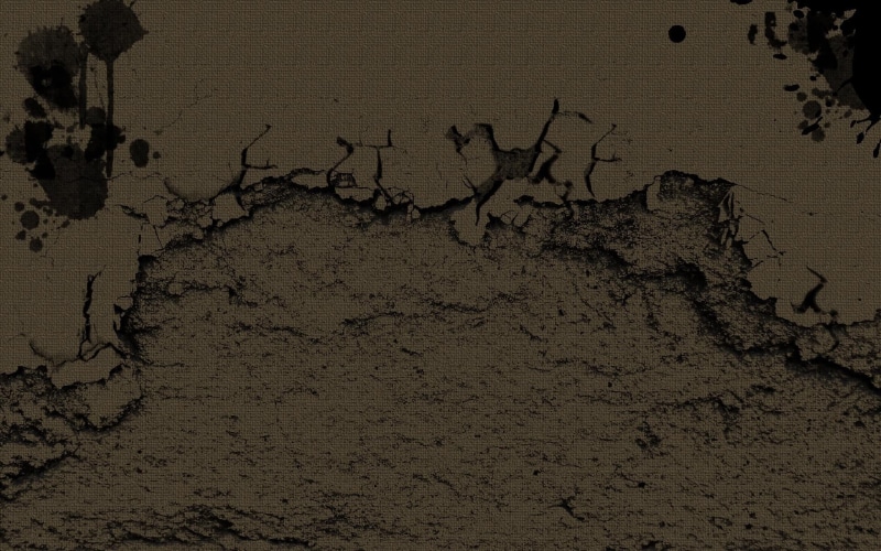 pattern, 1080P, floral, water, day, land, built structure, gray, full frame, minimalism, black, cracked, wall - building feature, backgrounds, old, textured