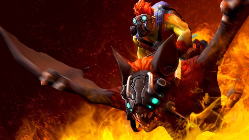 tablet, firestarter, magic, 1080P, laptop, heros, phones, mobile, game, damage, dota, attack, fighting, batrider, burst, hd