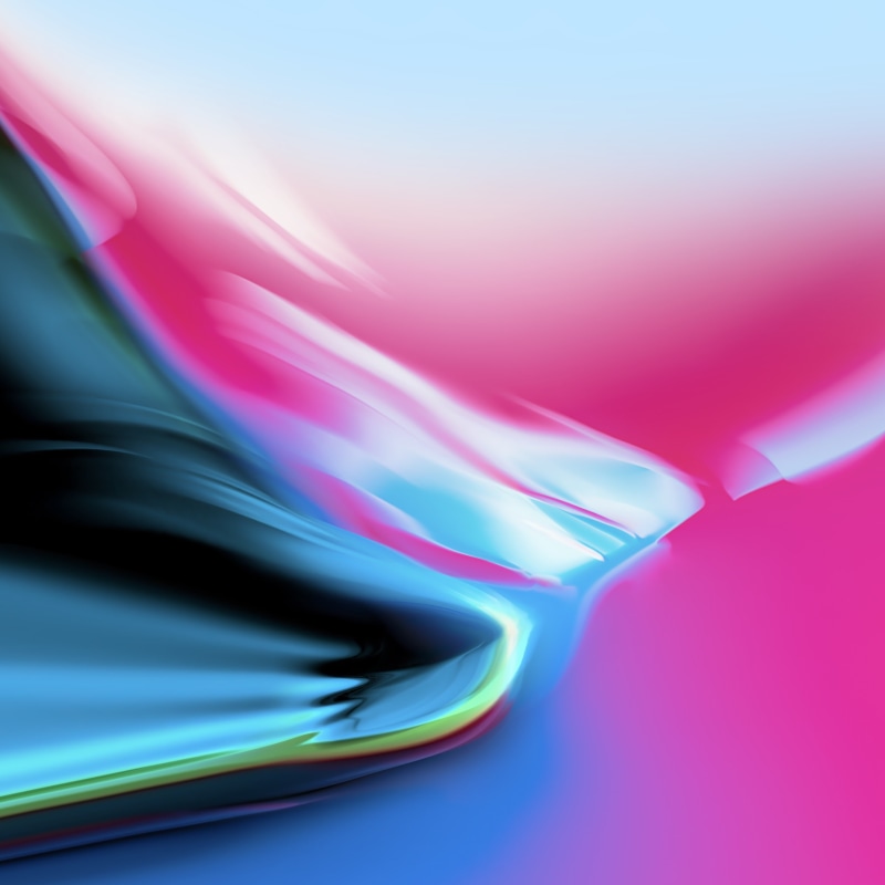 iOS 11, Stock, Colorful, HD, Silver, iPhone X, 2K, iPhone 8