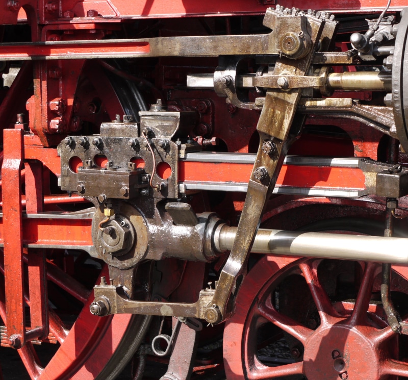 train, land vehicle, historically, metal, br 01 10, train - vehicle, red, locomotive, drive, wheel, industrial equipment, 2K, express train, phillips