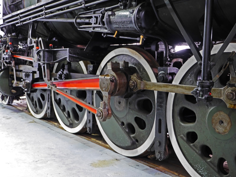 train - vehicle, steam train, box poken wheels, close-up, 1108, rail transportation, wheel, locomotive, nostalgia, machinery, south of france, chassis
