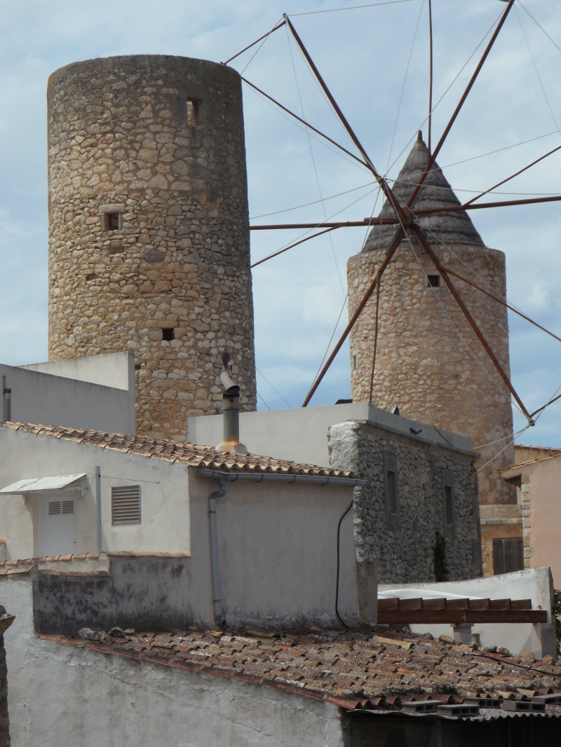 wing, wall, old, mediterranean, old mill, nature, sky, abandoned, wind energy, stony, day, town, 4K, history, architecture, built structure, landmark