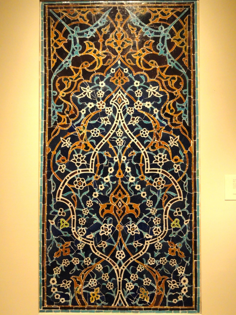 design, no people, fragment, architecture, religion, Shrine, creativity, intricacy, ornate, mosaic, building, Zayn, floral pattern, yellow, 4K, ancient