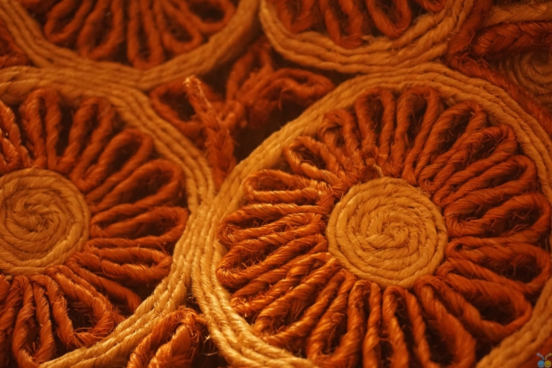 Design, pattern, jute, knitted, Biodegradable, science, Bag, wool, natural, craft, 4K, microbiology, intricacy, material, ball of wool, textile, flower