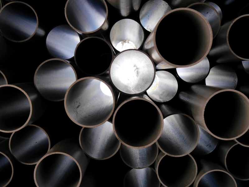 plastic, stack, lot, industrial equipment, design, pipe - tube, circle, art installation, close-up, tube, abstract, repetition, metal industry, 4K, shape