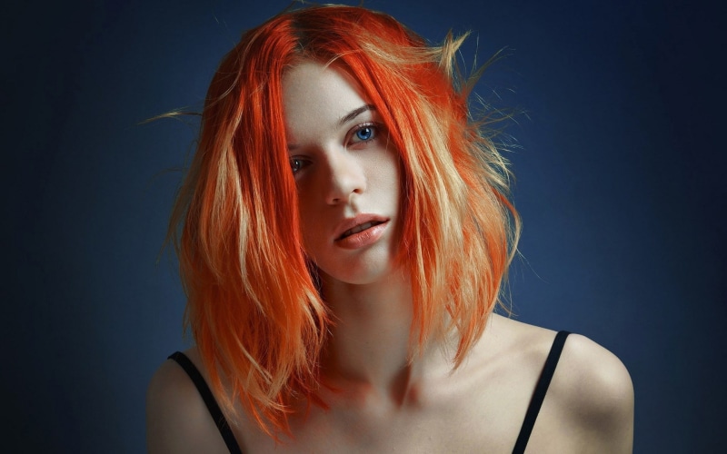 1080P, one person, young adult, indoors, adult, beautiful woman, lifestyles, young women, studio shot, portrait, dyed hair, pretty girl pics 1920x1200