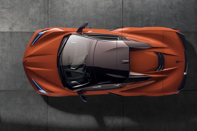 Sport Car, Chevrolet, Vehicle, Chevrolet Corvette (C8), 5K, Car, Chevrolet Corvette, Supercar, Orange Car