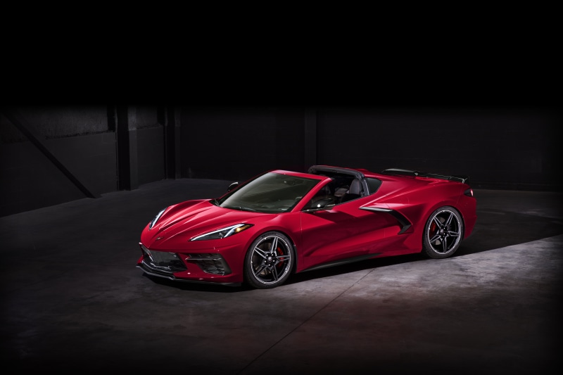 Chevrolet Corvette ( C8 ) Stingray, Chevrolet, Sports car, Lights, Drives, 2020, 5K, Wheel, Stingray, Corvette