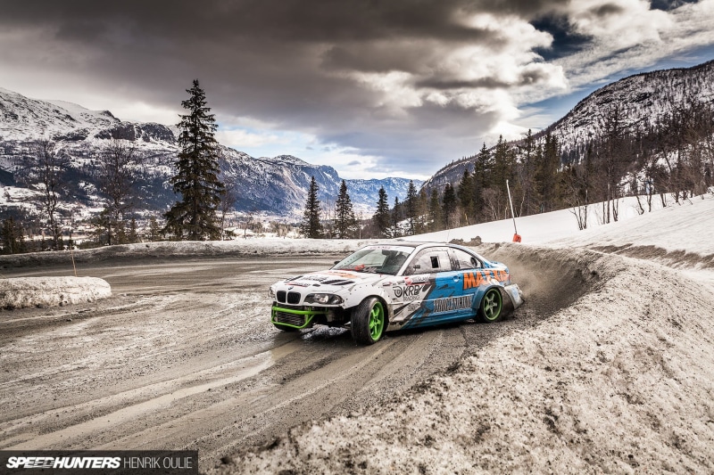 drift, sky, mountain, trailer, white, land, snowcapped mountain, BMW M3 , blue, car, nature, land vehicle, Speedhunters , winter, cold temperature, tree