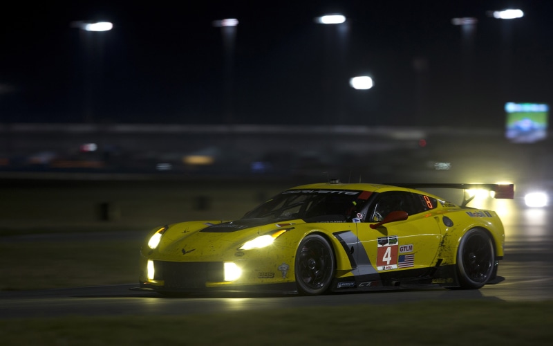 chevrolet, c7, cr, 2K, c7r, cars, night, corvette, c, lights, hd