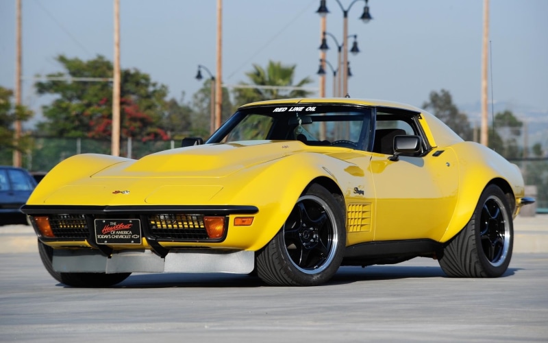 cars, chevrolet, yellow, 1080P, corvette