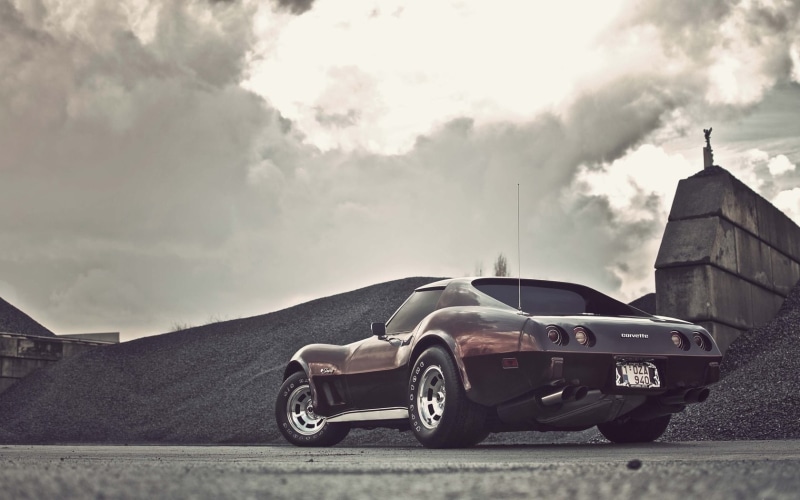 hd, car, 720P, classic, corvette, chevrolet, cars