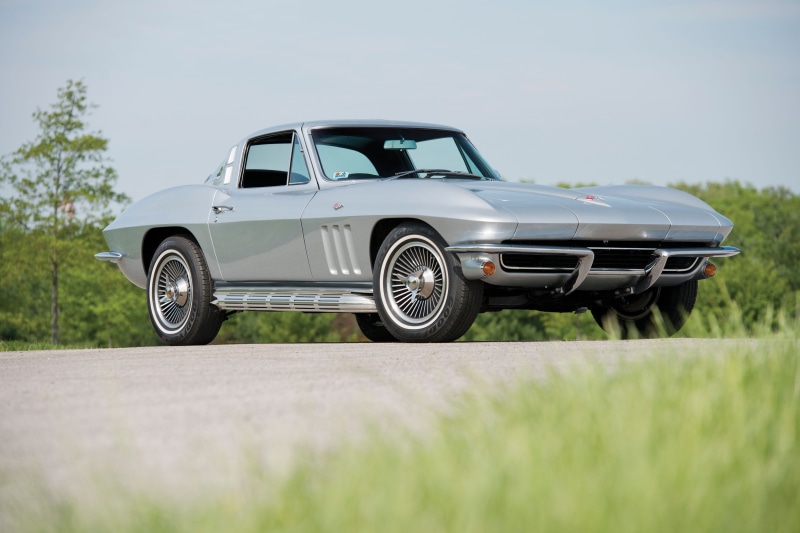4K, 327, sting, corvette, chevrolet, 1965, cars, ray, (c2)