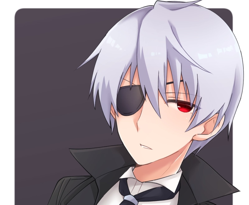 Arifureta Shokugyou de Sekai Saikyo, Anime, 2K, Eye Patch, Red Eyes, Arifureta Shokugyou de Sekai Saikyou, White Hair, Boy, Arifureta, Hajime Nagumo