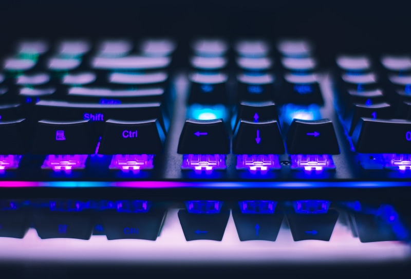 computer, wireless technology, selective focus, in a row, blue, computer key, blur, buttons, communication, full frame, connection, electronic, photo, keycaps