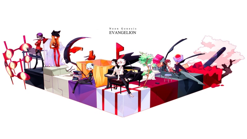 1080P, Kaworu Nagisa, Rei Ayanami, Misato Katsuragi, Asuka Langley Sohryu, Evangelion: 3.0 You Can (Not) Redo, Neon Genesis Evangelion, Evangelion, Anime