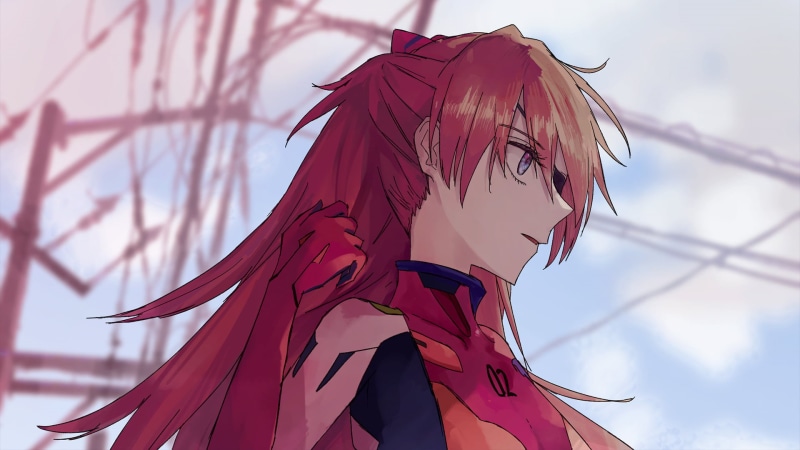 Evangelion, Long Hair, Evangelion: 3.0 You Can (Not) Redo, Asuka Langley Sohryu, Blue Eyes, Red Hair, 1080P