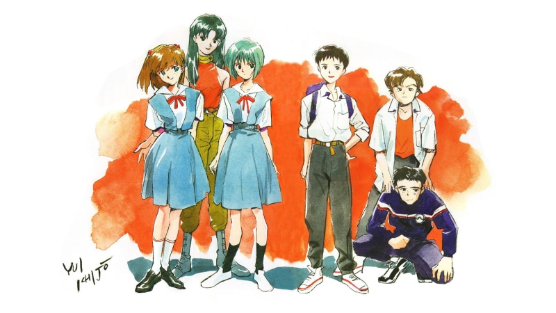 Misato Katsuragi, Evangelion, Asuka Langley Sohryu, Shinji Ikari, Rei Ayanami, Neon Genesis Evangelion, 1080P