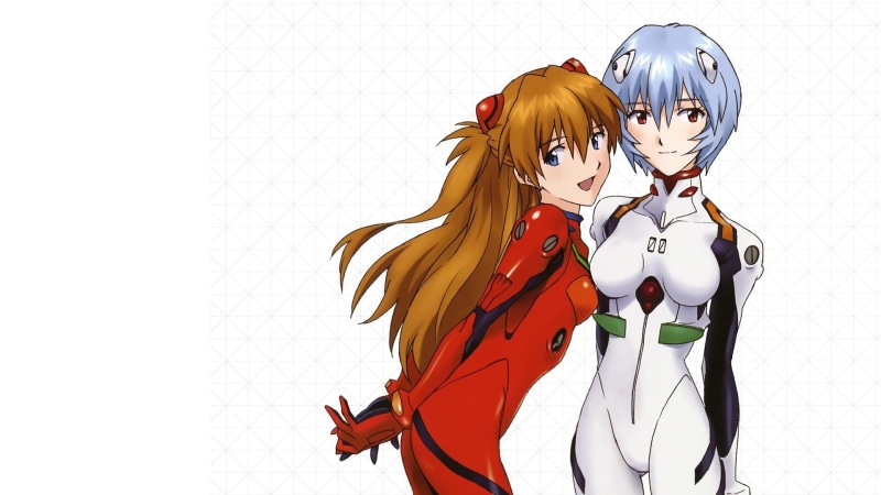 1080P, Rei Ayanami, Asuka Langley Sohryu, Evangelion, Neon Genesis Evangelion