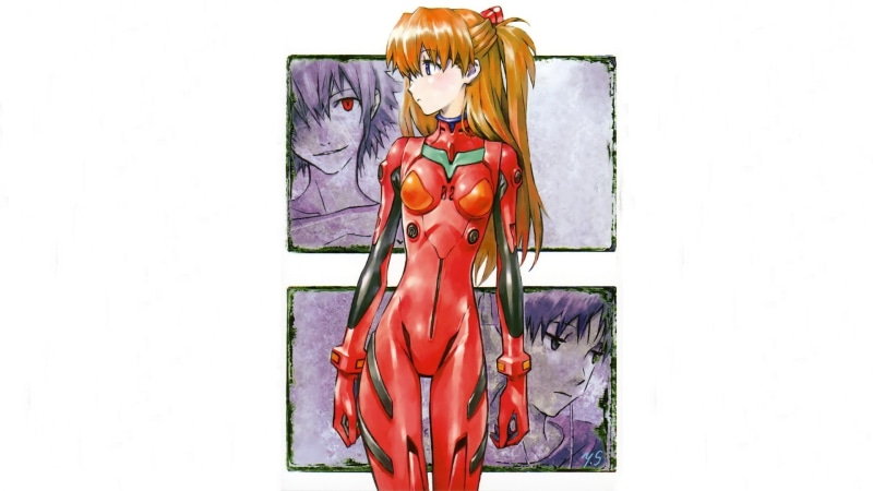 1080P, Neon Genesis Evangelion, Kaworu Nagisa, Ikari Shinji, Asuka Langley Soryu