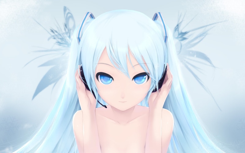 close, night, headphones, blue, cait, good, last, vocaloid, hair, eyes, hatsune, 720P, long, miku