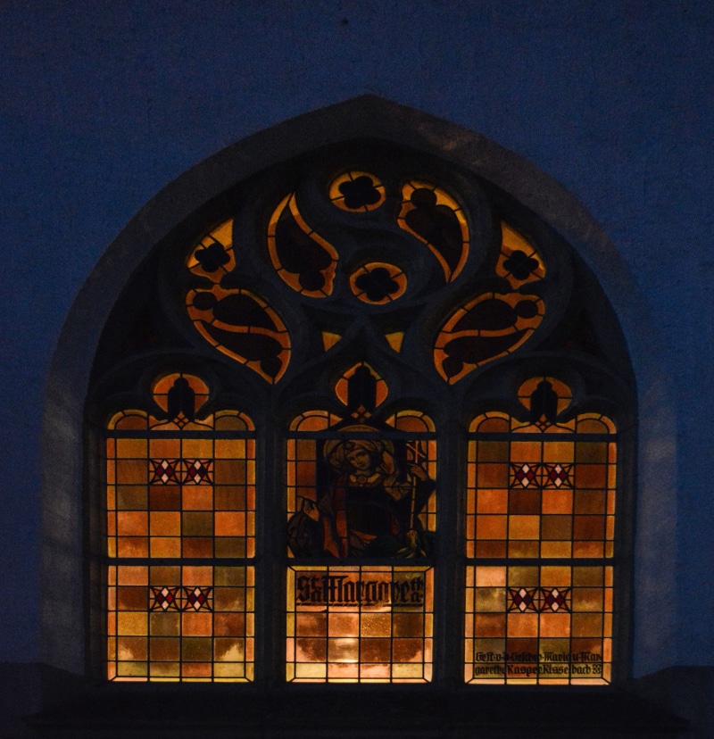 orange, building, place of worship, jesus, human representation, no people, catholic, münster, representation, illuminated, the past, time, night time
