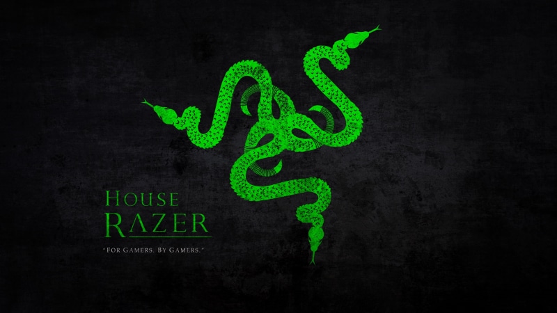 logotype, 2K, Razer, snake, typography, gamers, Razer Inc., green, logo, 2K