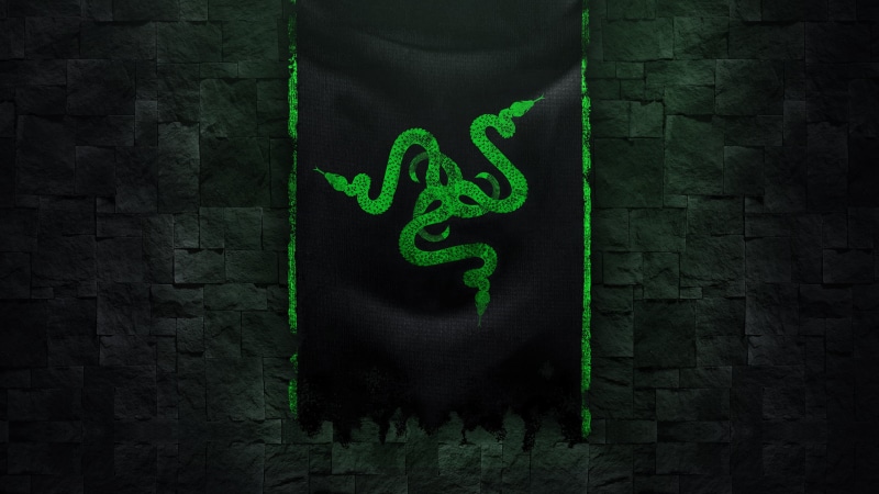 Gaming Series, logo, brand, Razer, Razer Inc., 2K, snake, company, green