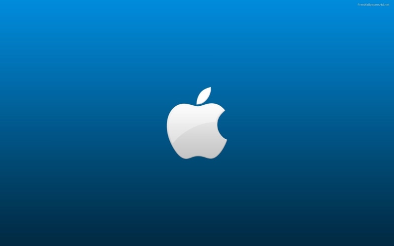 sky, logo, colored background, animal, Apple Inc., no people, studio shot, copy space, nature, waterfront, backgrounds, bird, blue background, 1080P, design