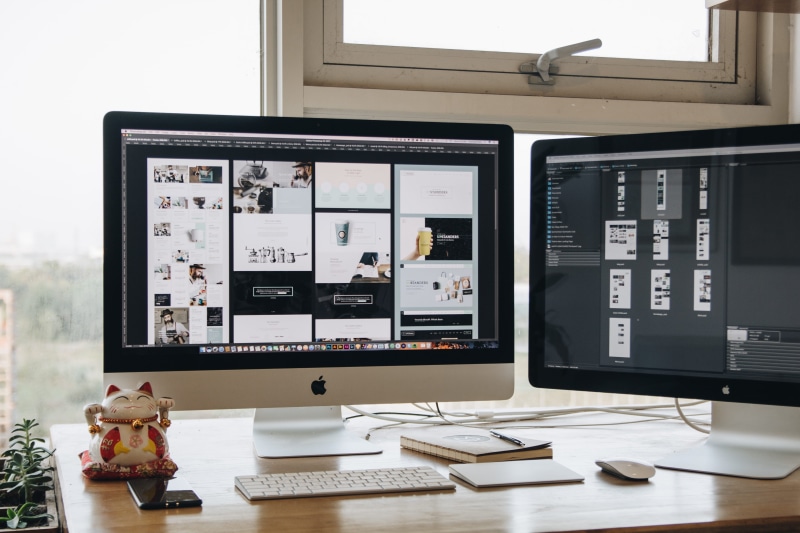 next, business, technology, workspace, design, apple, window, desktop, ui kit, office, desk, screen, imac, absence, photoshop, two, template, web design