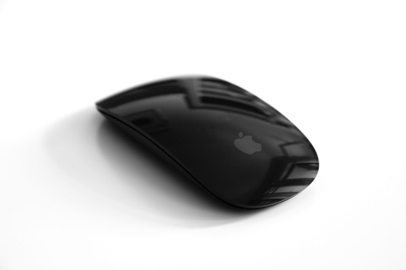 sleek, arts culture and entertainment, wealth, power supply, white background, gray, medicine, macintosh, mac mouse, designer, security, black and white