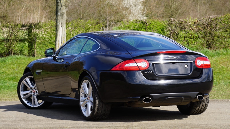 transportation, vehicle, vintage car, no people, blue, car, outdoors, chrome, motor, land vehicle, small, jaguar xk, retro styled, wheel, metallic, land
